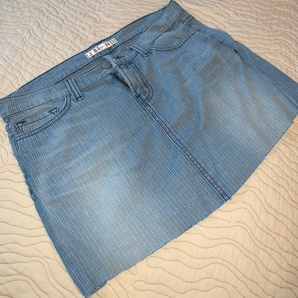 J BRAND denim skirt